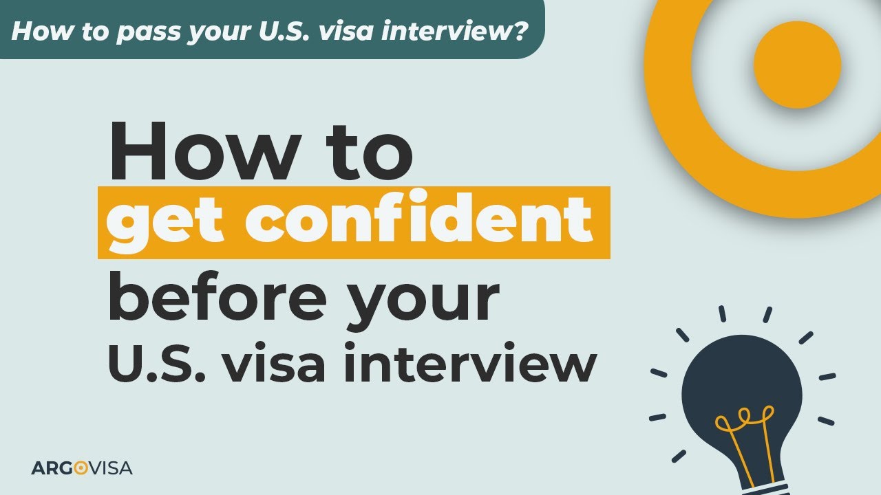How to get assured earlier than your U.S. visa interview How to get assured earlier than your U.S. visa interview