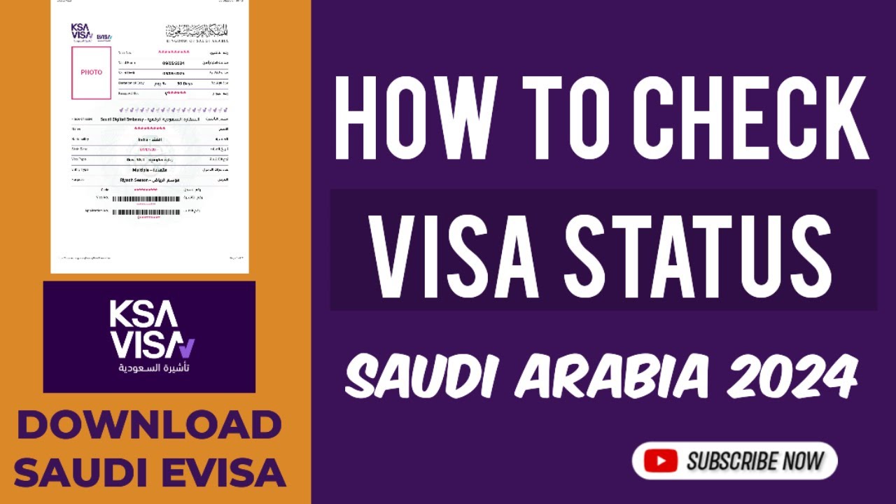 HOW TO CHECK VISA STATUS IN SAUDI ARABIA 2024 | Check Saudi Arabia Visa Status Online HOW TO CHECK VISA STATUS IN SAUDI ARABIA 2024 | Check Saudi Arabia Visa Status Online