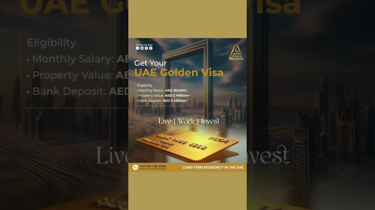 UAE Golden Visa Eligibility Explained | Salary, Property & Investment Options UAE Golden Visa Eligibility Explained | Salary, Property & Investment Options