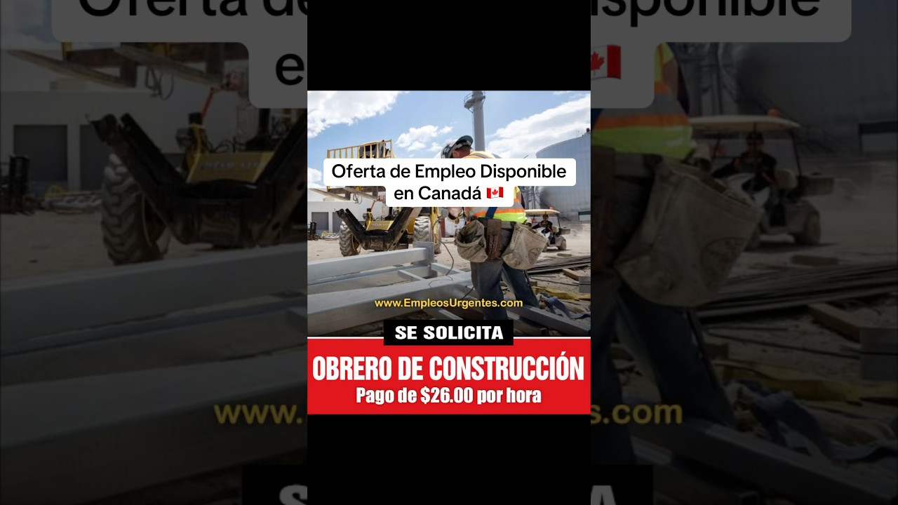 Obreros de la Construcción #canada #canadajobs #jobs #job #jobvacancy #employee #development #work Obreros de la Construcción #canada #canadajobs #jobs #job #jobvacancy #employee #development #work