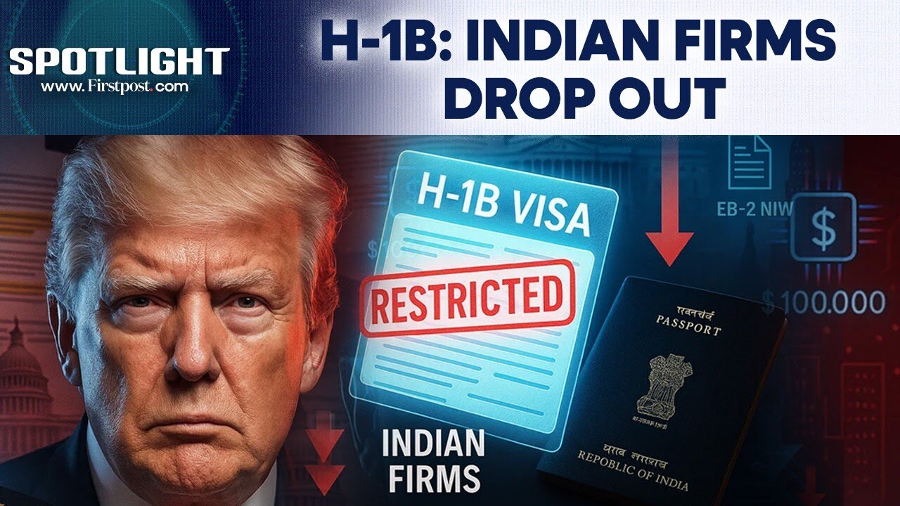 H-1B Approvals For Indian Companies Fall Sharply As U.S. Tech Dominates New Visas | Spotlight H-1B Approvals For Indian Companies Fall Sharply As U.S. Tech Dominates New Visas | Spotlight
