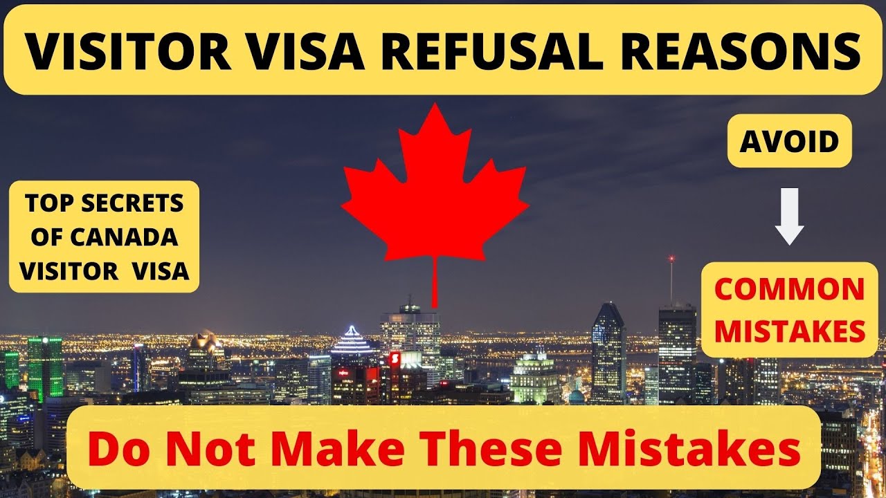 Canada Visitor Visa Refusal Reasons 2024 | Canada Visitor Visa 2024 | Canada Visa Refusal Reasons. Canada Visitor Visa Refusal Reasons 2024 | Canada Visitor Visa 2024 | Canada Visa Refusal Reasons.