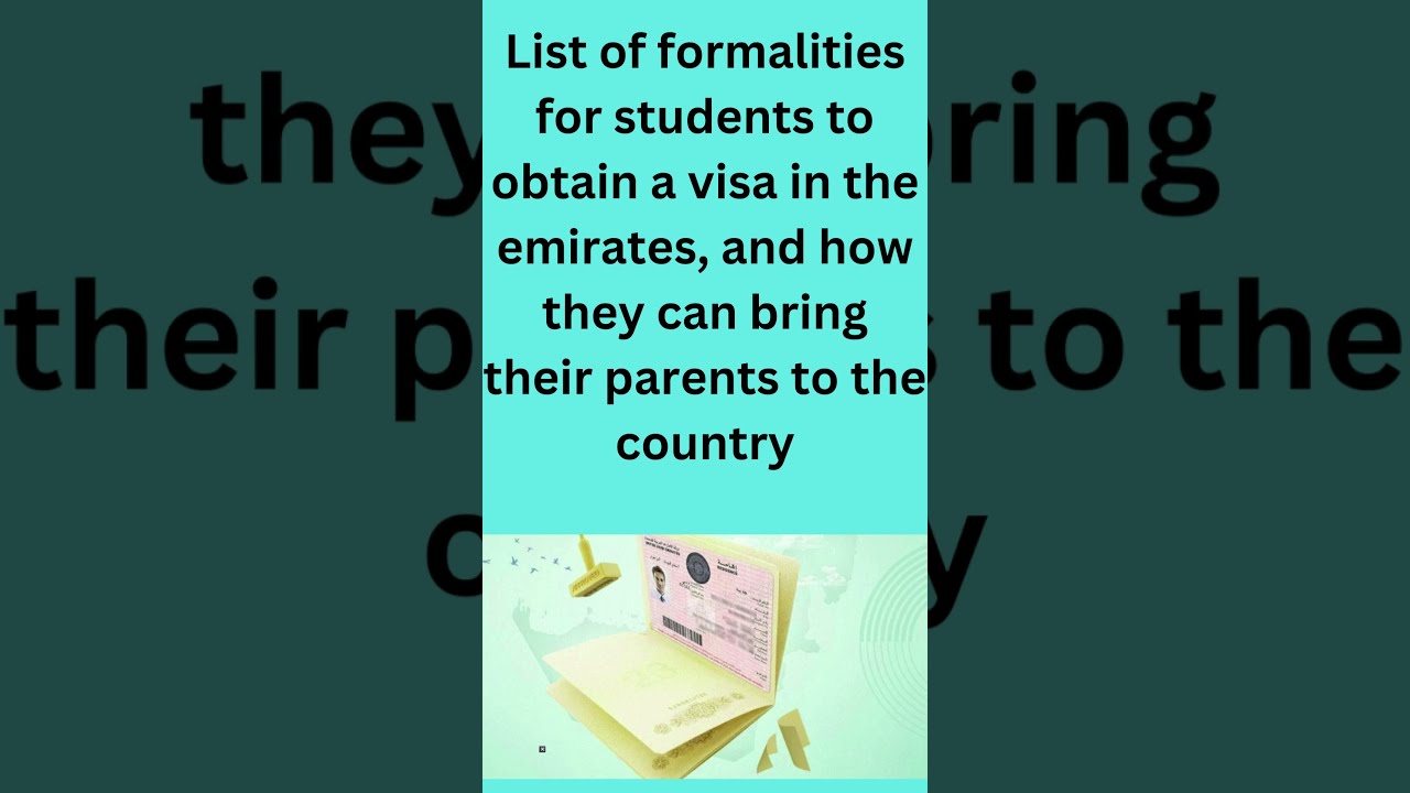 #uae Golden, residency visas: A information for college students pursuing larger training #uae Golden, residency visas: A information for college students pursuing larger training
