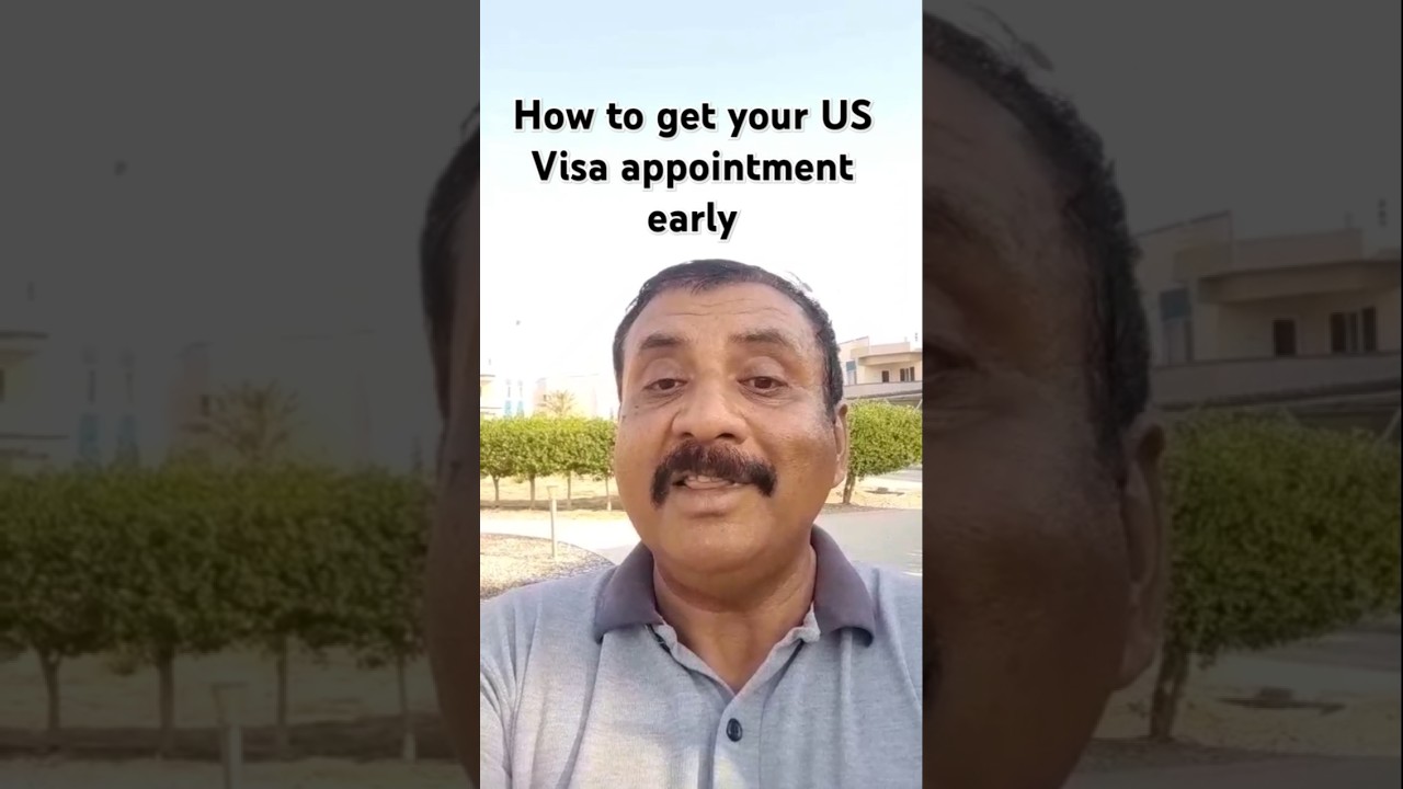 How do I get an earlier appointment slot for USA visa? #visaapplication #usab1b2visa #shortsvideo How do I get an earlier appointment slot for USA visa? #visaapplication #usab1b2visa #shortsvideo