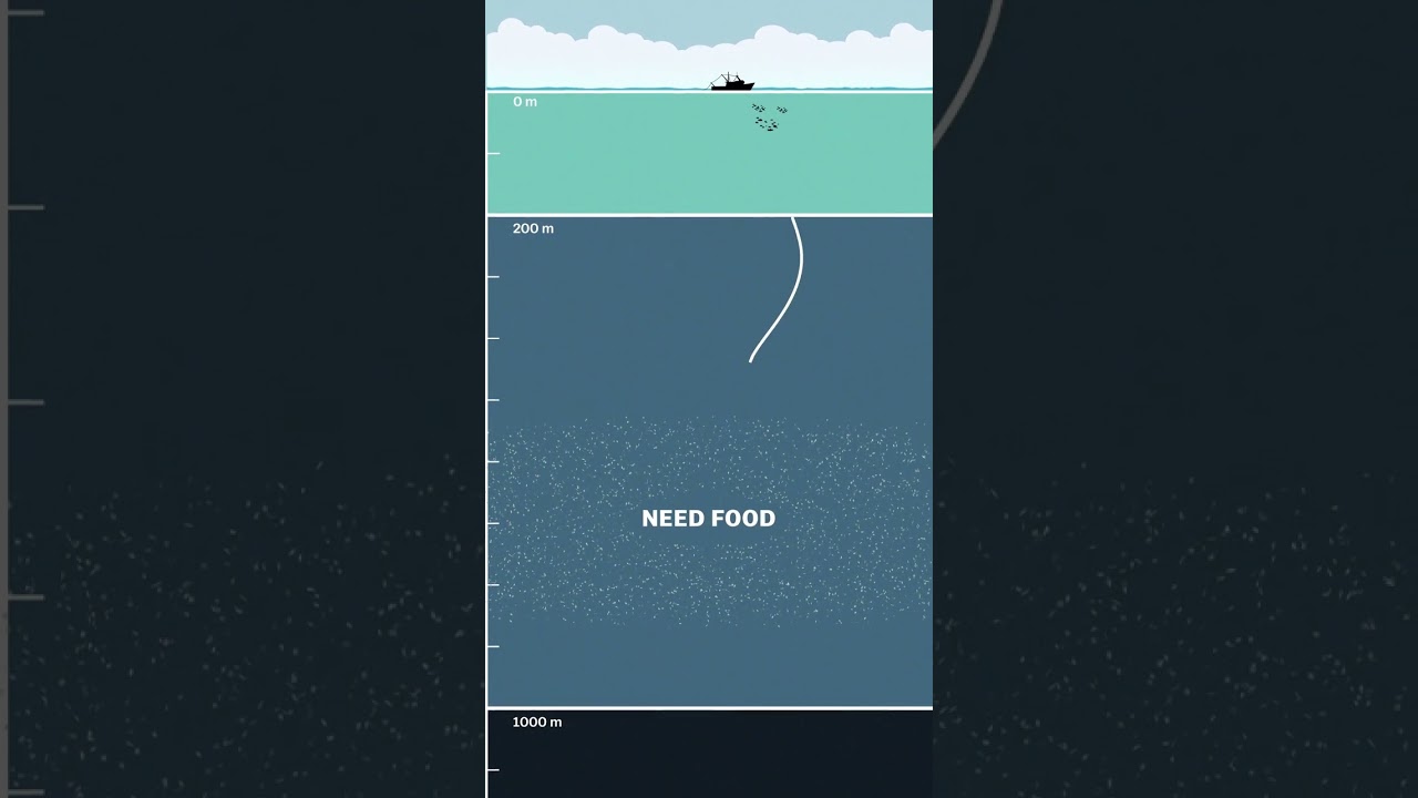 The largest animal migration on Earth #shorts The largest animal migration on Earth #shorts