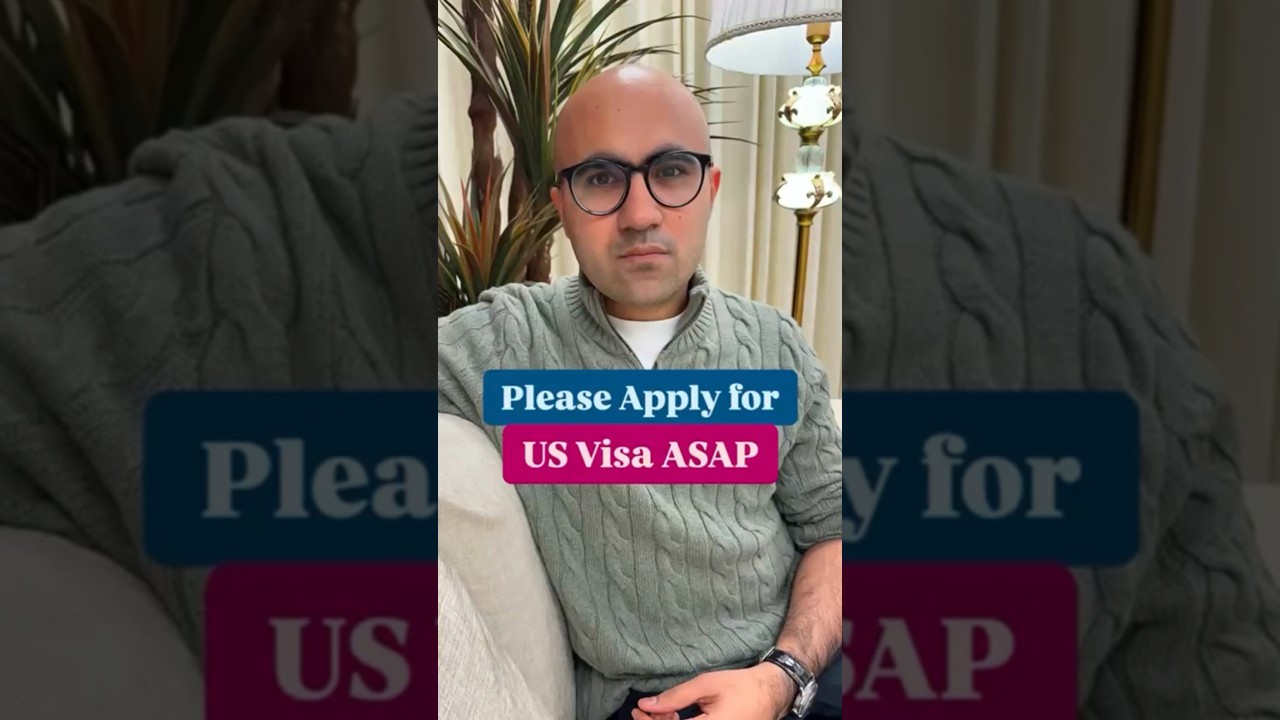 Please Apply for US Visa ASAP | Business | Sarthak Ahuja Please Apply for US Visa ASAP | Business | Sarthak Ahuja