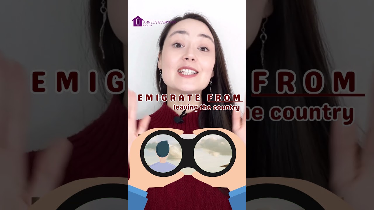 immigrate vs. to migrate vs. migrate – What’s the distinction? #learnenglish immigrate vs. to migrate vs. migrate – What’s the distinction? #learnenglish