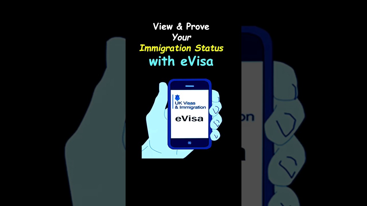 How to view and show your immigration standing with eVisa #evisa How to view and show your immigration standing with eVisa #evisa