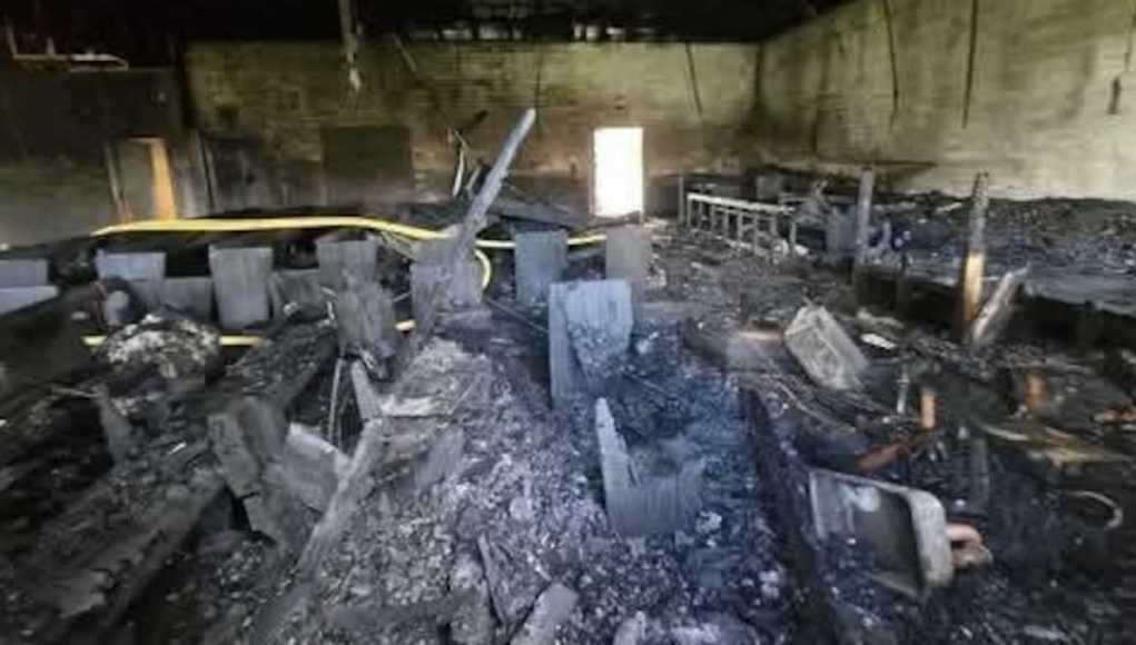 El incendio de la iglesia de Te Hauke y Hawke’s Bay deja intacto solo el retrato de Jesús El incendio de la iglesia de Te Hauke y Hawke’s Bay deja intacto solo el retrato de Jesús