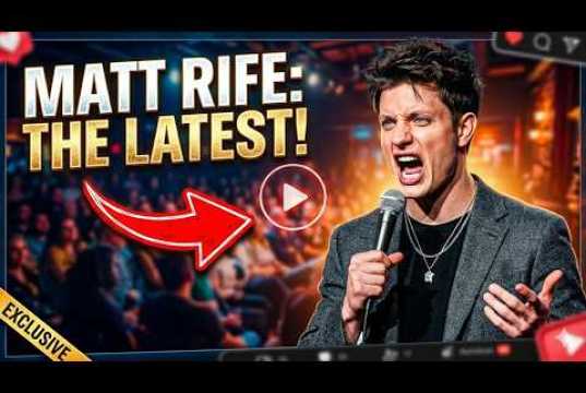 Matt Rife se presenta en The Comedy Store en Los Ángeles esta noche mientras continúa Stay Golden Tour