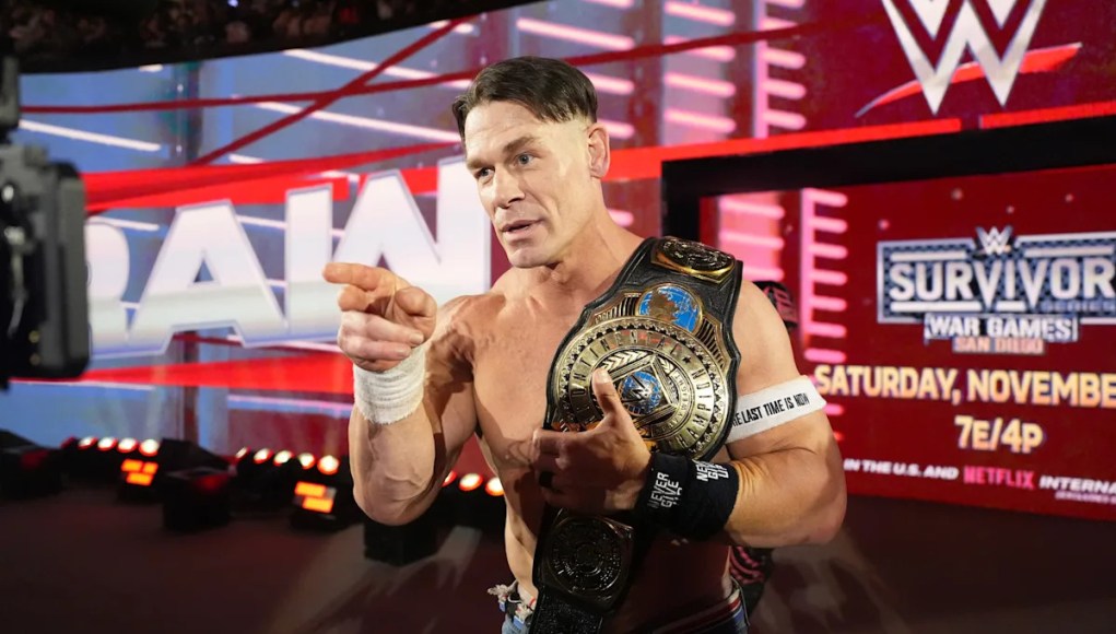 Resultados de WWE Raw, aspectos destacados (17 de noviembre): La salvaje despedida de John Cena; Brock Lesnar y Roman Reigns se unen a WarGames Resultados de WWE Raw, aspectos destacados (17 de noviembre): La salvaje despedida de John Cena; Brock Lesnar y Roman Reigns se unen a WarGames