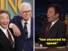 Steve Martin y Martin Short dejaron Jimmy Fallon visiblemente incómodos después de mencionar su divisivo segmento de Greg Gutfeld y bromeando que está en los archivos de Epstein