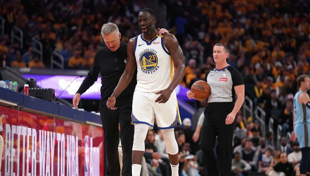 Steve Kerr de los Warriors proporciona información actualizada sobre la lesión de Draymond Green antes del partido del Heat Steve Kerr de los Warriors proporciona información actualizada sobre la lesión de Draymond Green antes del partido del Heat