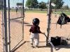 La actuación de béisbol de un niño de 3 años es una visita obligada