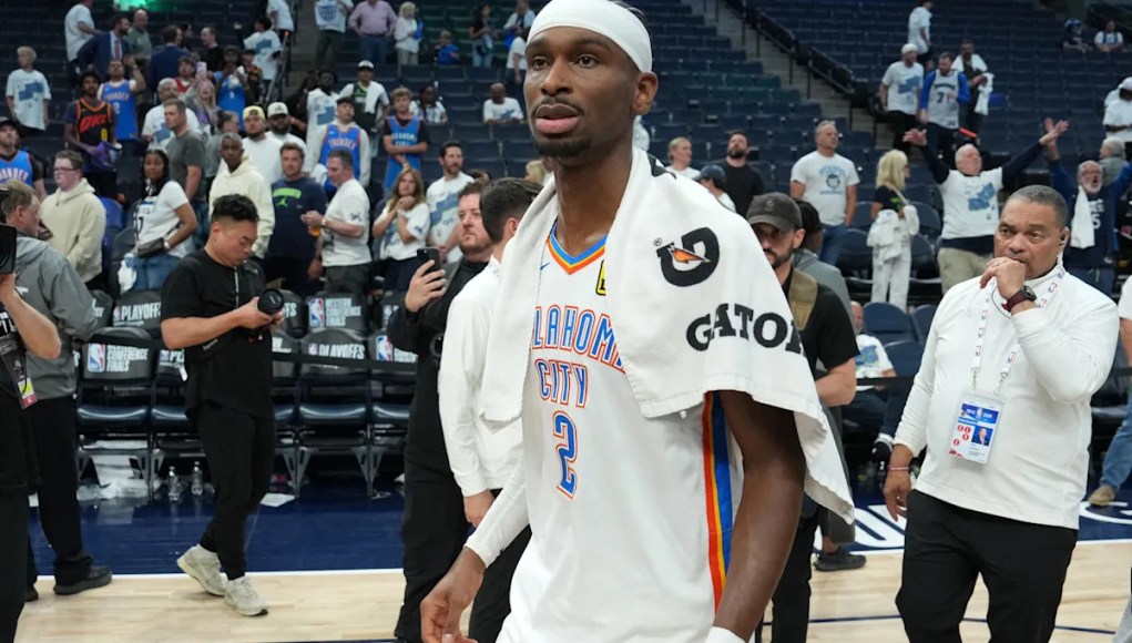 Thunder Star Shai Gilgeous-Alexander sin otersed por los cantos de ‘comerciante de tiros libres’: ‘No me importa’ Thunder Star Shai Gilgeous-Alexander sin otersed por los cantos de ‘comerciante de tiros libres’: ‘No me importa’