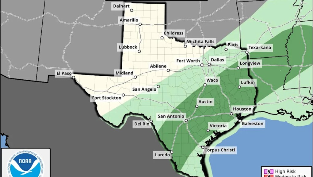 El sábado será tormentoso y húmedo en todo el centro de Texas. Aquí tienes tu previsión hora a hora El sábado será tormentoso y húmedo en todo el centro de Texas. Aquí tienes tu previsión hora a hora