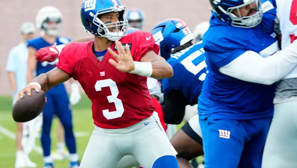 El analista de la NFL dice que los gigantes de Nueva York QB Russell Wilson tienen esta debilidad alarmante El analista de la NFL dice que los gigantes de Nueva York QB Russell Wilson tienen esta debilidad alarmante