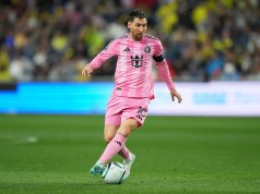 Lionel Messi anota el gol número 900 en el partido de la Copa de Campeones CONCACAF Inter Miami-Nashville SC