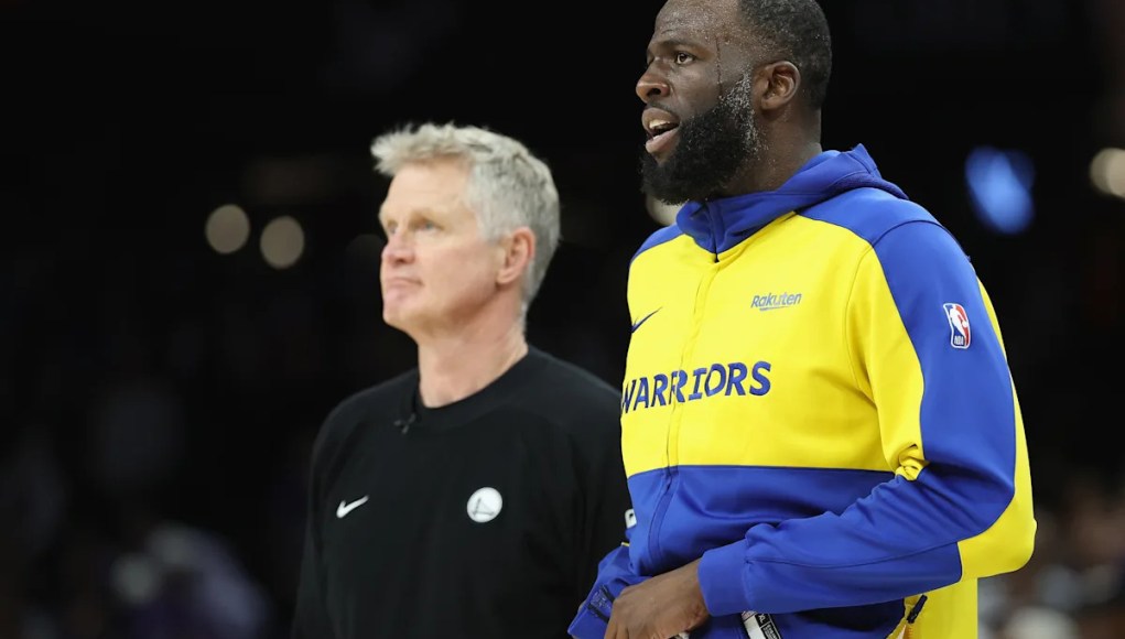 Draymond Green no cree que Steve Kerr vuelva a entrenar a los Warriors la próxima temporada: «Sentí que eso era todo» Draymond Green no cree que Steve Kerr vuelva a entrenar a los Warriors la próxima temporada: «Sentí que eso era todo»