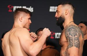 UFC Vegas 104: 2 combatientes Miss Weight, incluida la fallida atroz por debuting Prospect