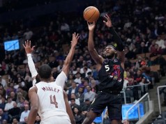 Immanuel Quickley descartado para el segundo partido de los playoffs de la NBA entre Raptors y Cavs