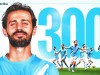 Bernardo se convierte en el segundo jugador con 300 partidos en la Premier League con el City