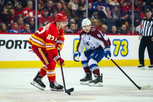 Flames Projected Lineup & Game Notes contra Avalanche 3.14.25