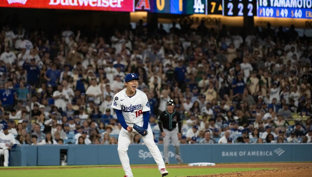 Yoshinobu Yamamoto de los Dodgers va 7 entradas sin puntaje en 4-3 victoria sobre Diamondbacks Yoshinobu Yamamoto de los Dodgers va 7 entradas sin puntaje en 4-3 victoria sobre Diamondbacks