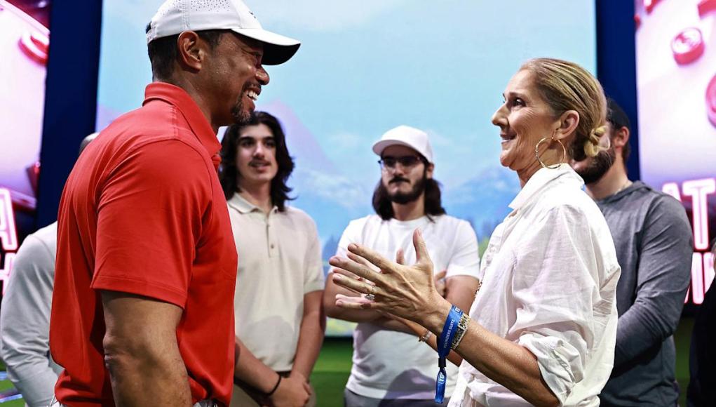 Vea la reacción invaluable de Tiger Woods a Céline Dion’s Funny ‘My Heart Will Ir On’ Lyric Swap Vea la reacción invaluable de Tiger Woods a Céline Dion’s Funny ‘My Heart Will Ir On’ Lyric Swap