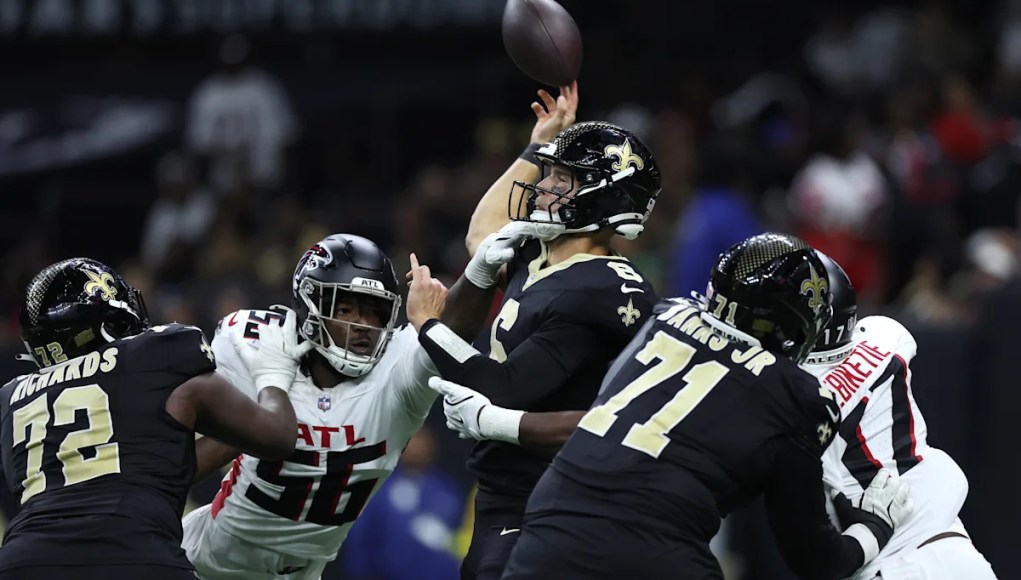Imagen de los playoffs de la NFL: ¿Qué significa Saints-Falcons para la NFC Sur en la Semana 18? Imagen de los playoffs de la NFL: ¿Qué significa Saints-Falcons para la NFC Sur en la Semana 18?