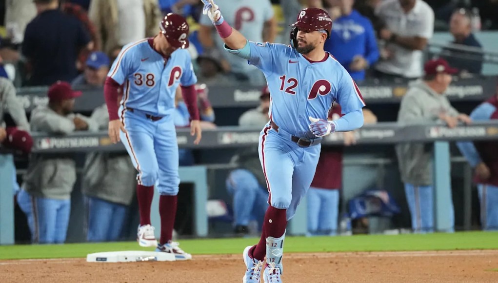 Playoffs de la MLB 2025: Kyle Schwarber pega dos jonrones mientras los Filis evitan la barrida de la NLDS contra los Dodgers Playoffs de la MLB 2025: Kyle Schwarber pega dos jonrones mientras los Filis evitan la barrida de la NLDS contra los Dodgers