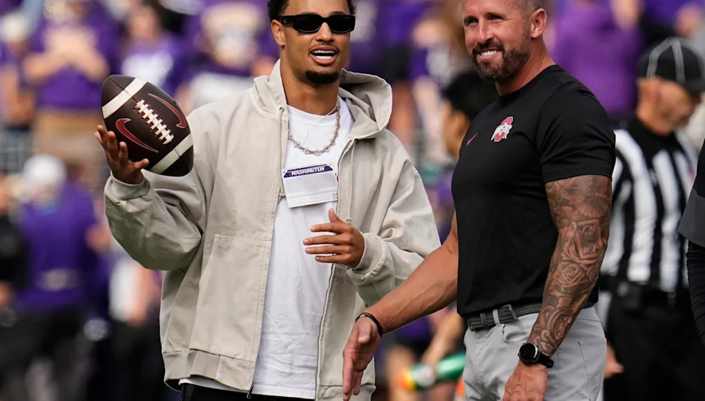 Jaxon Smith-Njigba cree que el techo de Jeremiah Smith del estado de Ohio más alto que el suyo Jaxon Smith-Njigba cree que el techo de Jeremiah Smith del estado de Ohio más alto que el suyo