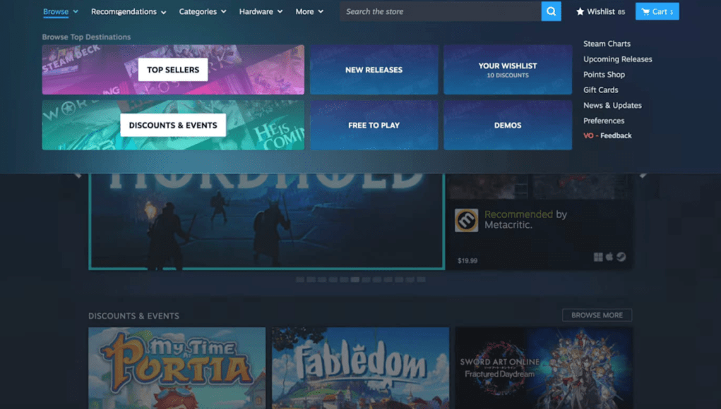 Los juegos online de Steam y Valve están parcialmente caídos Los juegos online de Steam y Valve están parcialmente caídos