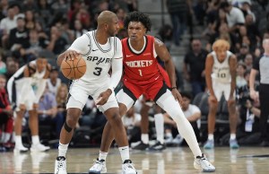 Como estudiante de segundo año en el primer equipo general de la NBA, Amen Thompson está en Elite Company