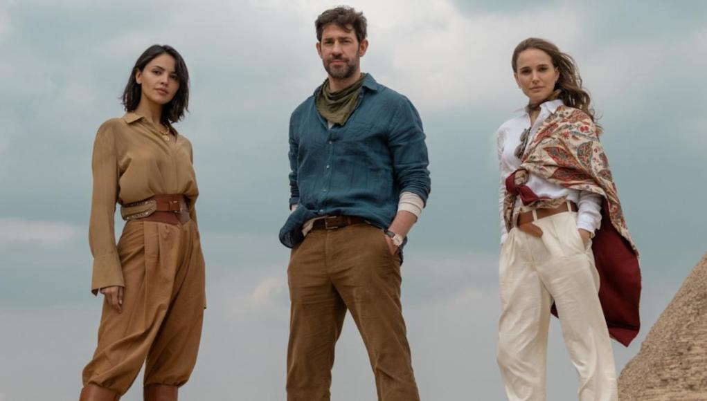 John Krasinski y el elenco de la fuente de la juventud dijeron que Indiana Jones era su película de aventura más formativa, pero Eiza González hizo un gran punto sobre las películas de Disney John Krasinski y el elenco de la fuente de la juventud dijeron que Indiana Jones era su película de aventura más formativa, pero Eiza González hizo un gran punto sobre las películas de Disney