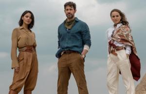John Krasinski y el elenco de la fuente de la juventud dijeron que Indiana Jones era su película de aventura más formativa, pero Eiza González hizo un gran punto sobre las películas de Disney