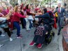 El LB del estado de Florida, Ethan Pritchard, se une a los Seminoles para Legacy Walk, 3 meses después del tiroteo