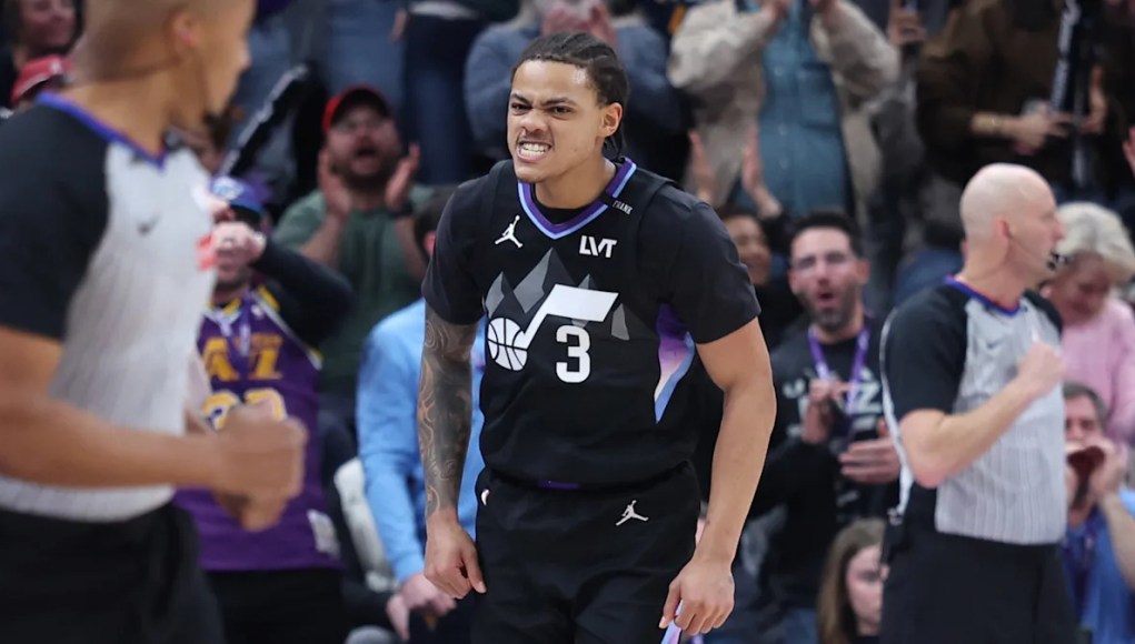 Keyonte George del Jazz aterriza en el informe de lesiones contra los Spurs después del mejor juego de su carrera Keyonte George del Jazz aterriza en el informe de lesiones contra los Spurs después del mejor juego de su carrera