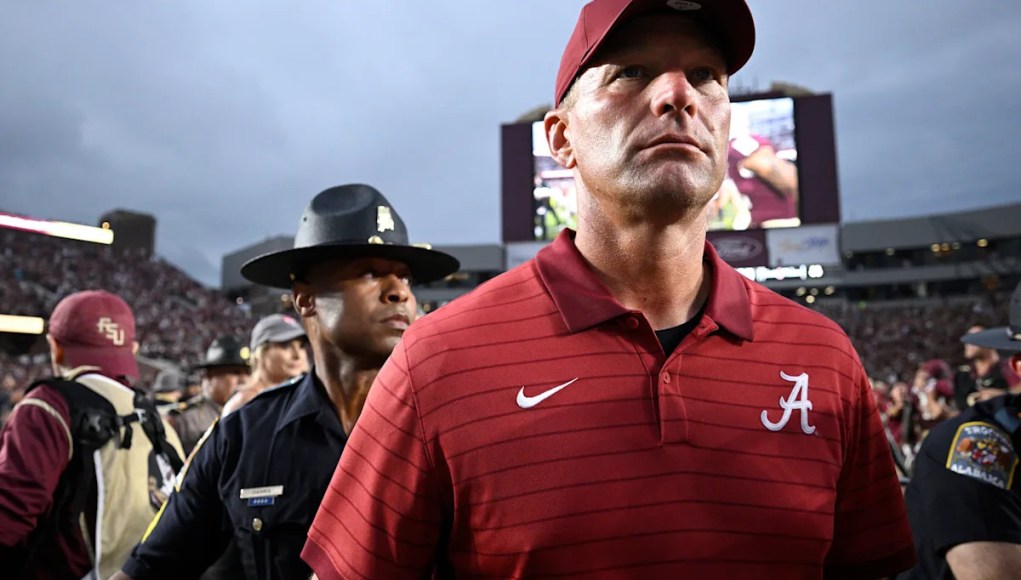 La entrenadora de Alabama, Kalen DeBoer, después de la derrota ante Florida State: «Tenemos que hacer un mejor trabajo» La entrenadora de Alabama, Kalen DeBoer, después de la derrota ante Florida State: «Tenemos que hacer un mejor trabajo»