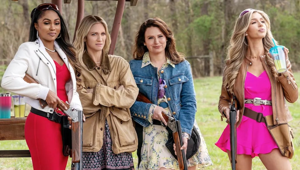 Malin Akerman, Katie Lowes, Brittany Snow y Jaime Ray Newman reaccionan a la parodia de ‘SNL’ de ‘Hunting Wives’ Malin Akerman, Katie Lowes, Brittany Snow y Jaime Ray Newman reaccionan a la parodia de ‘SNL’ de ‘Hunting Wives’