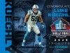 El gran Luke Kuechly de los Panthers nombrado al Salón de la Fama del fútbol americano profesional
