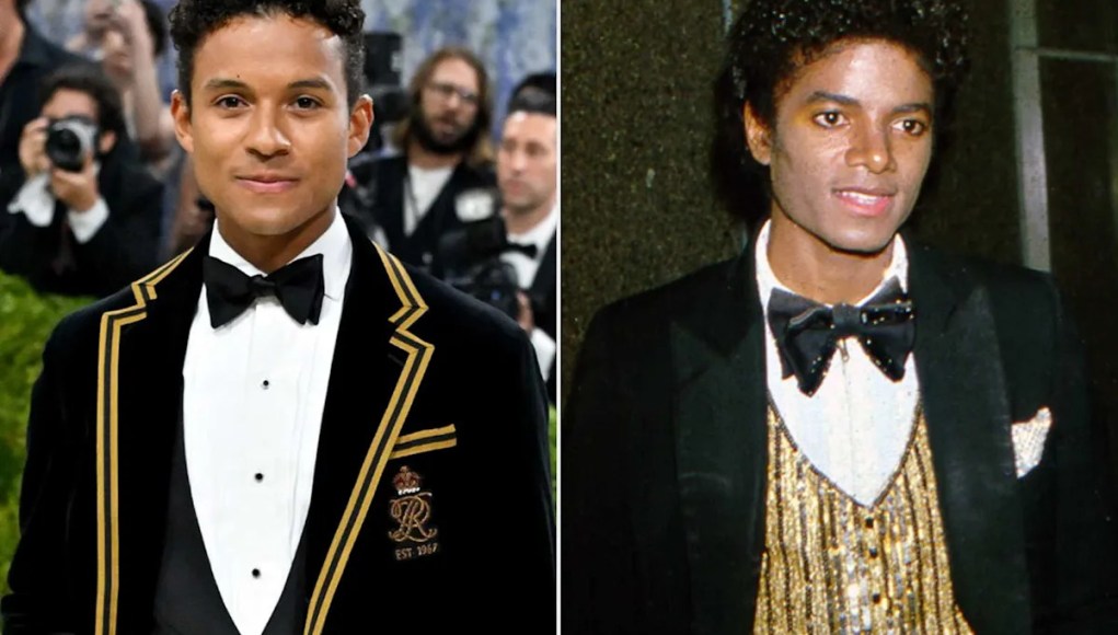 El look de Jaafar Jackson en la Met Gala 2026 hace un guiño al tío Michael Jackson días después del enorme éxito de taquilla de “Michael” El look de Jaafar Jackson en la Met Gala 2026 hace un guiño al tío Michael Jackson días después del enorme éxito de taquilla de “Michael”