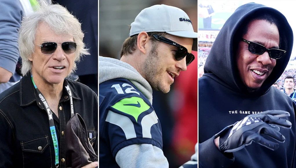 Jon Jovi, Chris y Jay lideran Hollywood de estrellas Hollywood en Super Bowl en Santa Clara Jon Jovi, Chris y Jay lideran Hollywood de estrellas Hollywood en Super Bowl en Santa Clara