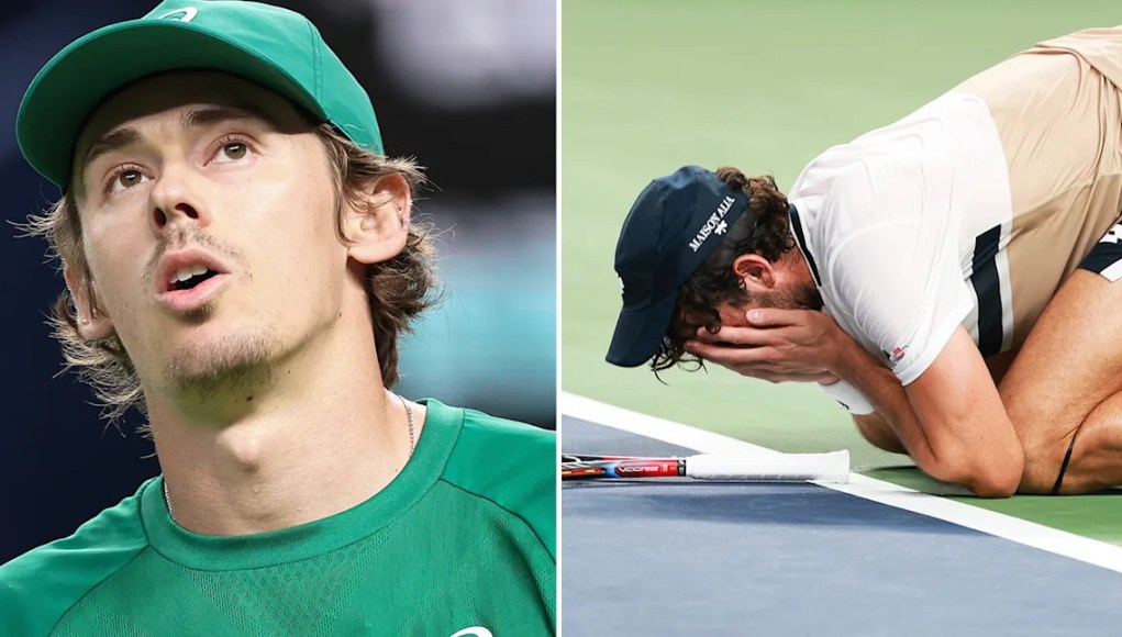 Dolor para Alex de Miñaur mientras los fanáticos quedan impresionados por un momento nunca antes visto en 16 años Dolor para Alex de Miñaur mientras los fanáticos quedan impresionados por un momento nunca antes visto en 16 años