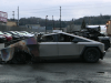 El fuego destruye, daña a múltiples cybertrucks en Seattle Lot