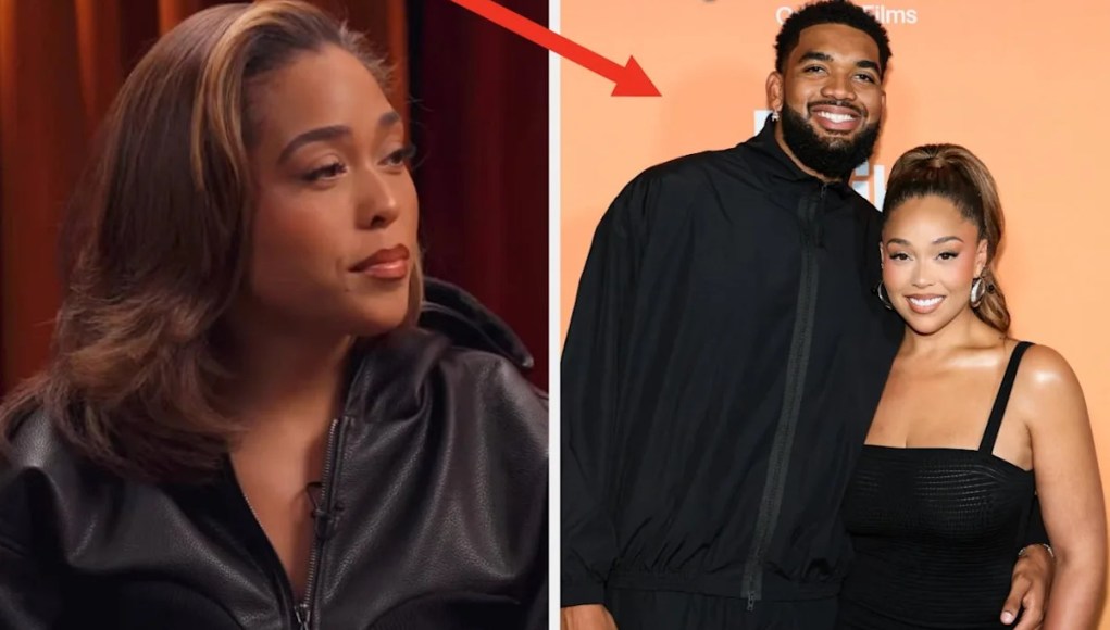 Jordyn Woods revisó a un entrevistador por burlarse de su novio, y es incómodo Jordyn Woods revisó a un entrevistador por burlarse de su novio, y es incómodo