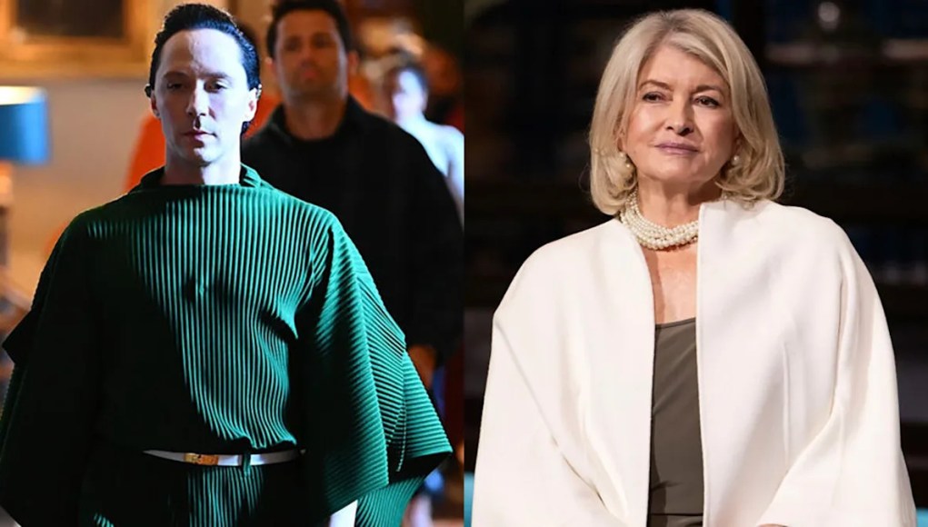 Johnny Weir y Martha Stewart mostraron la increíble cantidad de equipaje que trajeron a los Juegos Olímpicos, y me deja atónito Johnny Weir y Martha Stewart mostraron la increíble cantidad de equipaje que trajeron a los Juegos Olímpicos, y me deja atónito