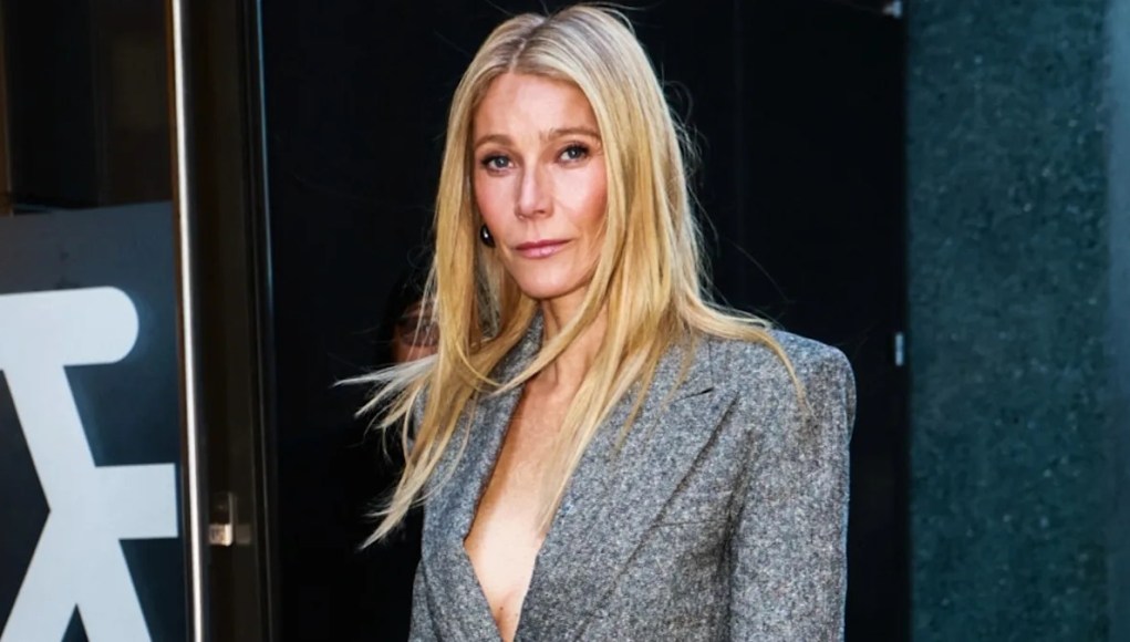 Gwyneth Paltrow redefine el estilo casual de negocios con un look sin sujetador en las calles de Nueva York Gwyneth Paltrow redefine el estilo casual de negocios con un look sin sujetador en las calles de Nueva York