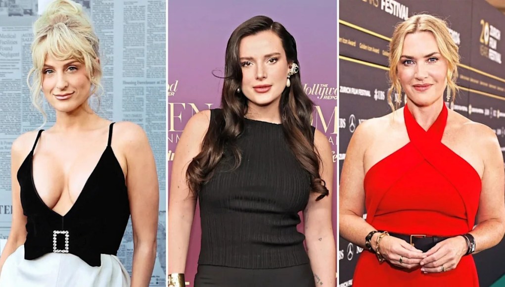 Meghan Trainor, Kate Winslet y más estrellas revelan sus posturas sobre los medicamentos para bajar de peso Meghan Trainor, Kate Winslet y más estrellas revelan sus posturas sobre los medicamentos para bajar de peso