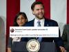 La «broma» más reciente de JD Vance sobre el papel de su esposa como Segunda Dama se vuelve viral porque la gente piensa que es «Straight Up Creepy»